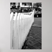 Long fence poster