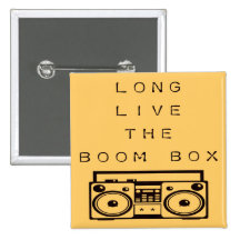 Long Live The Boom Box-Button