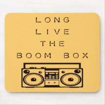 Long Live The Boom Box-Mousepad