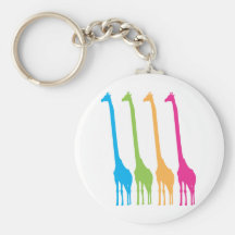 Long Necks Key Chain