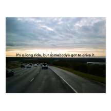 Long Ride Postcard