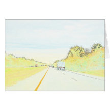 Long Road Home Greeting Card