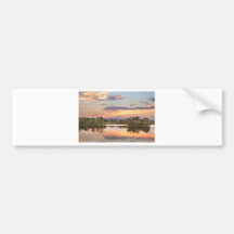 Longs Peak Evening Sunset View Bumper Sticker