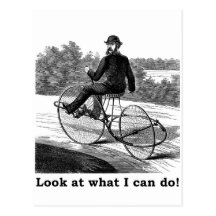 Look at what I can do! Postcard