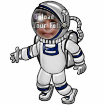 Look Ma! I'm an Astronaut! Acrylic Cut Out