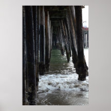 Looking Down the Wharf Posters