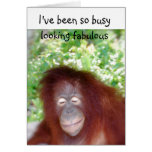 Looking Fabulous Belated Birthday Humour Greeting Cards