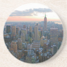 Looking South from Top of the Rock New York City Coasters