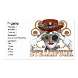 looking steampunked steampunk collage art business cards