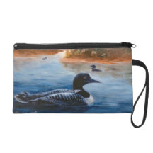 Loon Lake Bag Wristlet Clutch