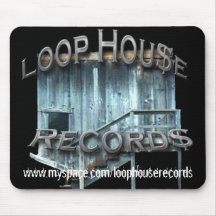 Loop House Records Mouse Pad