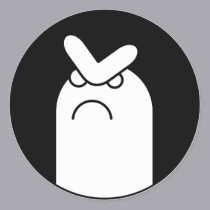 Lord Cranky Pants stickers