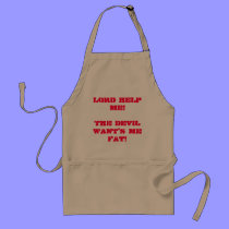 Lord Help Me aprons