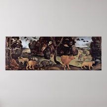 Lorenzo de Medici - Forest fire Poster