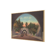 Los Angeles, CATunnel View of Elysian Park Canvas Prints