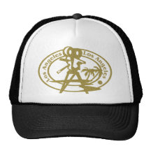 los angeles mesh hat