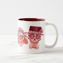 Los Novios - Dia de los Muertos Drinkware mugs