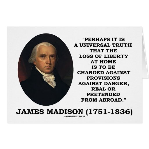 Loss Of Liberty At Home Charged Against Danger Cards