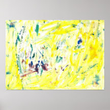 Lost And Found Abstract Painting Poster