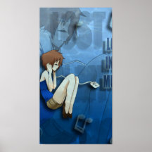 lost in my music print