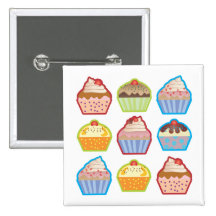 Lotsa Cupcakes Button