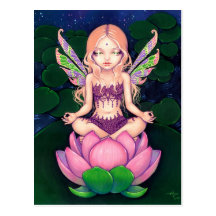 "Lotus Fairy" Postcard