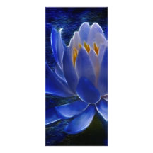Lotus flower and its meaning rack card template
