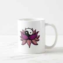 Lotus Flower and Yin Yang Mugs