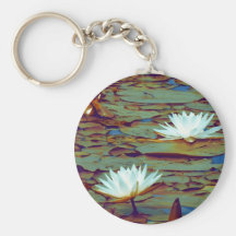 Lotus Flowers Key Chain
