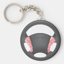 Lotus Squares Steering Wheel Key Chains