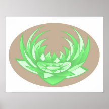 LOTUS Sunflames Print
