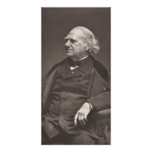 Louis Desire Blanquart Evrard Portrait Photo Card Template