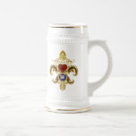 Louisiana Bicentennial Flor de lis View Hints Coffee Mugs