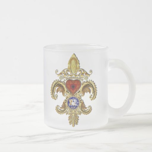 Louisiana Bicentennial Flor de lis View Hints Coffee Mug