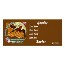 Louisiana Bicentennial over 30 Colours View Hints Rack Card Template