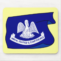 louisiana Flag Mouse Mats