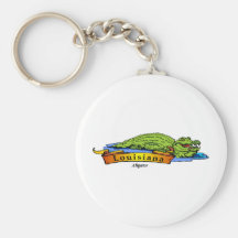Louisiana Gator Keychains