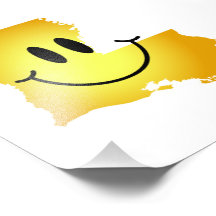 Louisiana Smiley Face Photographic Print