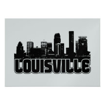 Louisville Skyline Personalized Invitations