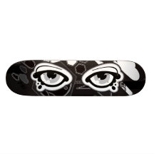 LoungeKat Skateboard: Big Sister (Black)