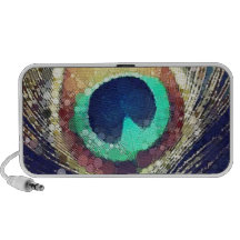 Love2Snap Peacock Feather Portable Speaker