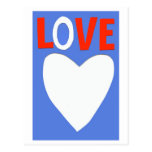 LOVE 2 POST CARD