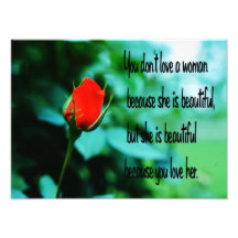 Love a woman art photo