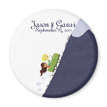 Love Adventure - Save the Date magnets