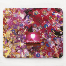 LOVE AFFAIR Computer Mousepad.