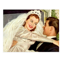 Love and Romance, Vintage Save the Date! Postcards