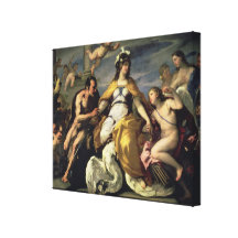 Love and the Vices Disarm Judgement Gallery Wrapped Canvas