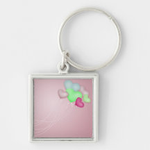Love Balloons 2 Key Chain