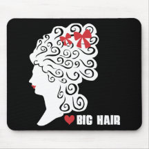 Love Big Hair Mousepads