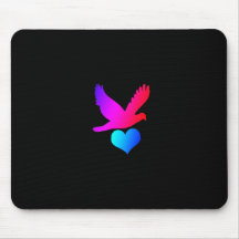 Love bird 2 mousemat